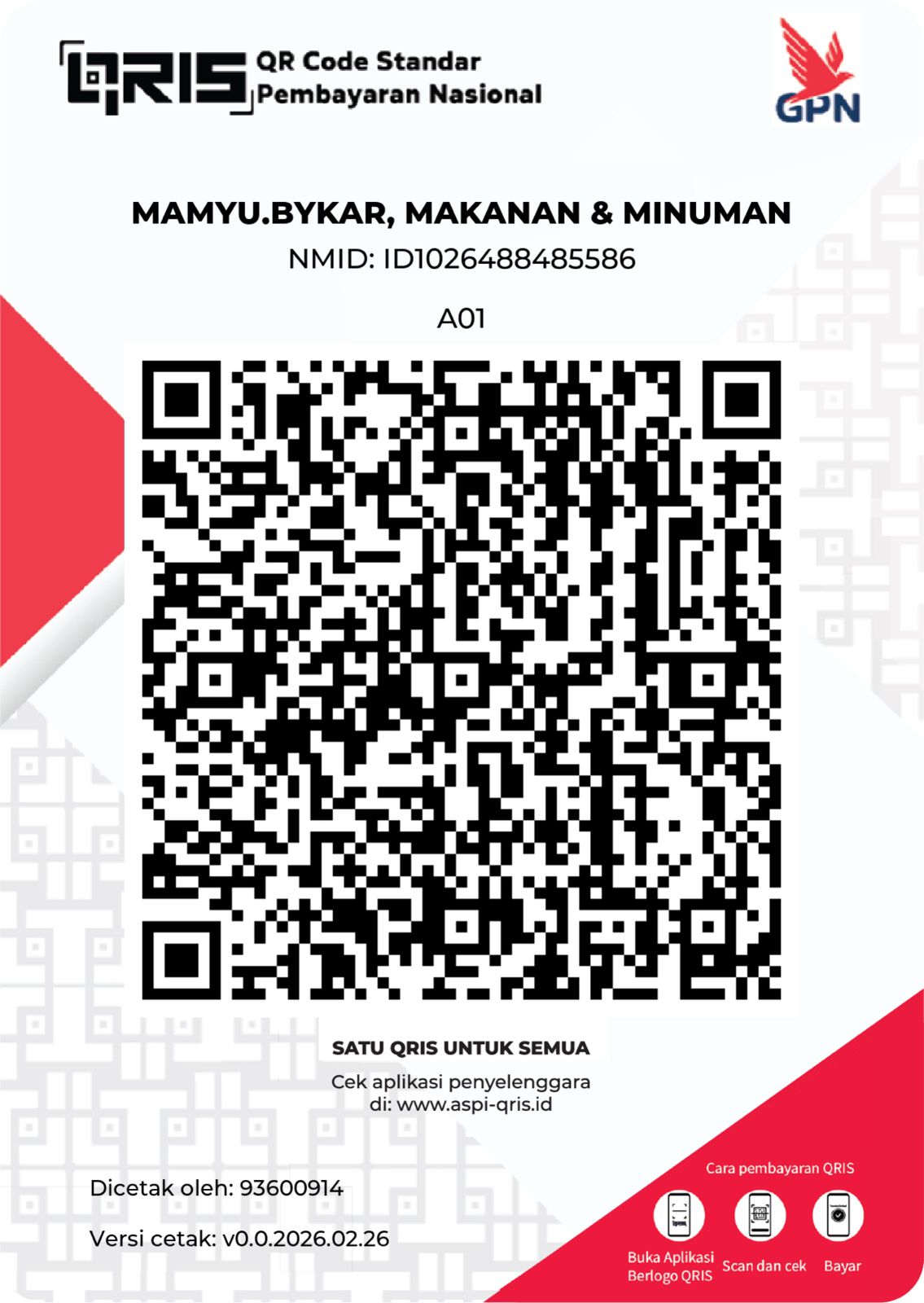 QRIS Mamyu.bykar